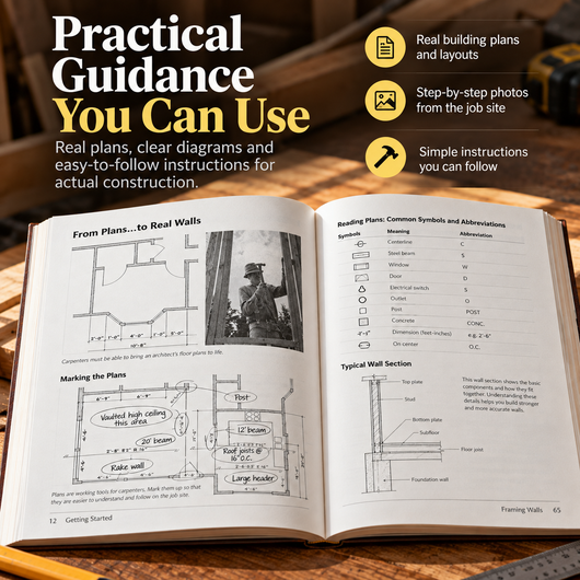 The Very Efficient Carpenter: Learn Professional Framing Step by Step